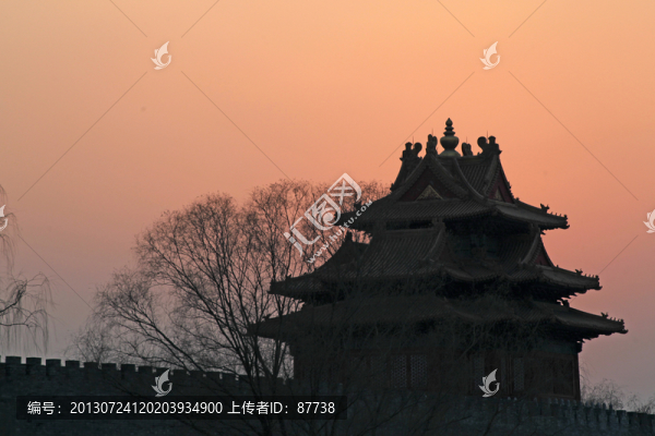 故宮角樓