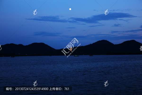 西湖夜色