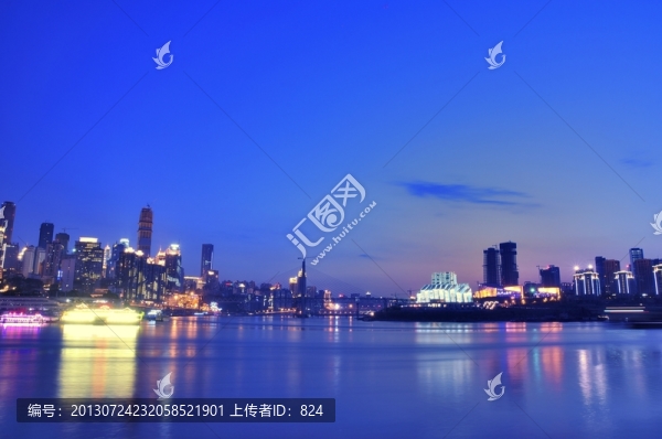 朝天門(mén)夜景