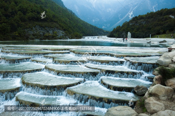 云南白水臺(tái)景觀