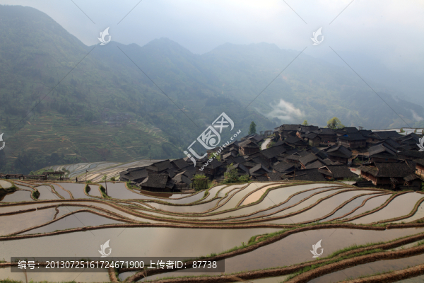貴州梯田