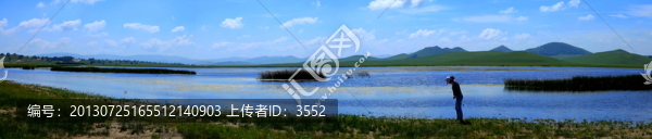 野鴨湖（接片）