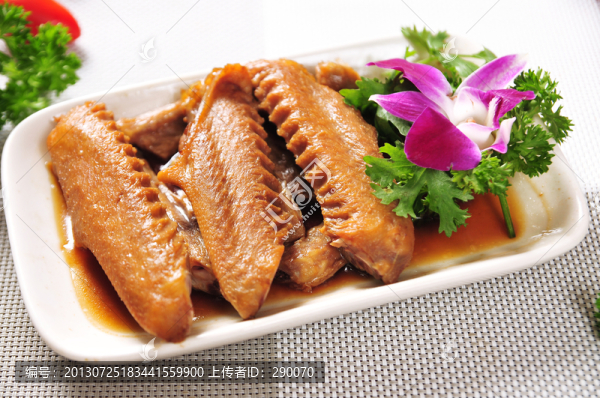 鹵鴨翅,鹵菜,美食