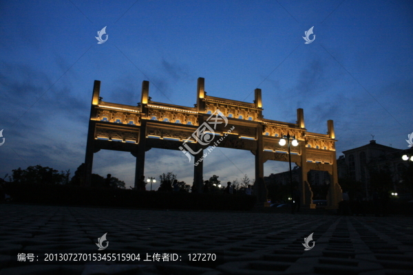 敬亭山,敬亭山大門(mén),敬亭山牌坊