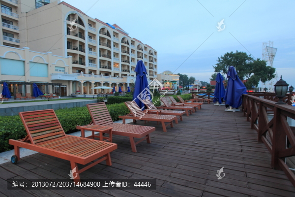酒店,海灘