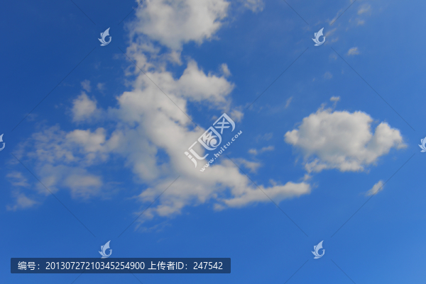 龍形白云