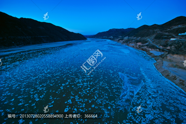 黃河冬韻