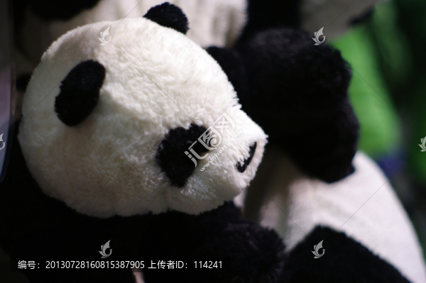 玩具熊貓