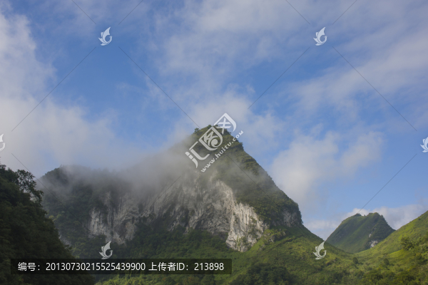 山,天空