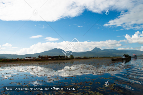 拉市海的湖光山色