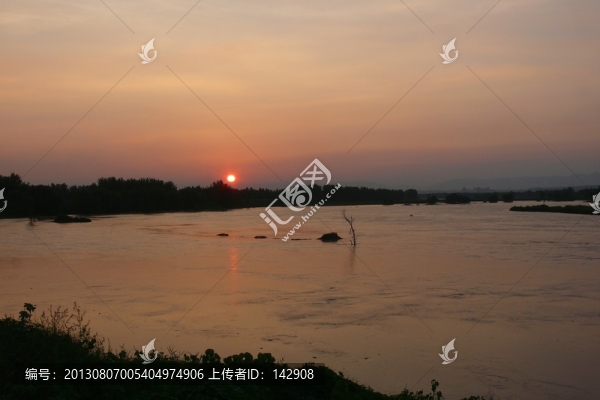 汾河夕陽