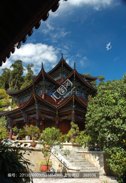 麗江四方街木府建筑