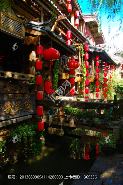 麗江四方街街景
