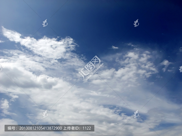 藍天,白云