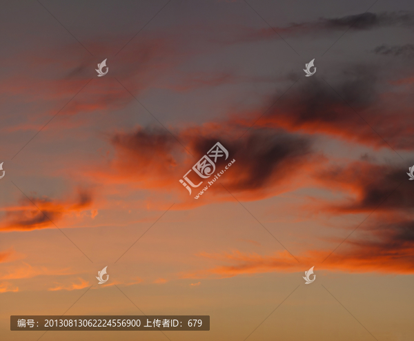 晚霞