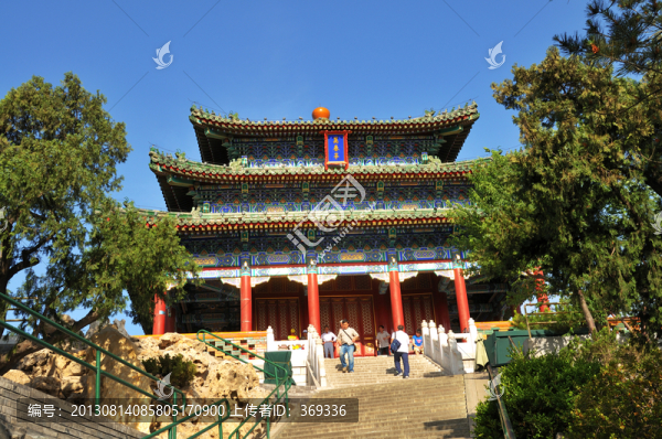 景山公園萬春亭