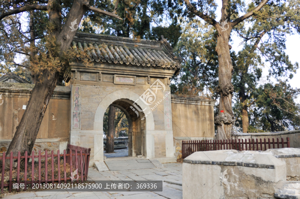 香山公園香山寺楞伽妙覺門