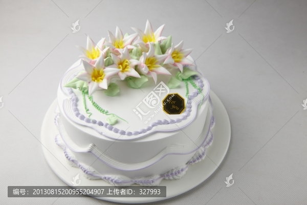 生日蛋糕小百合