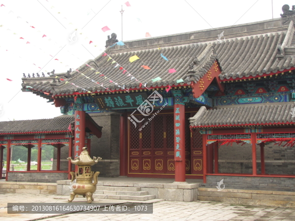 山海關(guān)海神廟,風(fēng)平浪靜