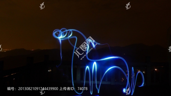 創(chuàng)意光繪