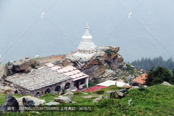 五臺山,八功德水寺