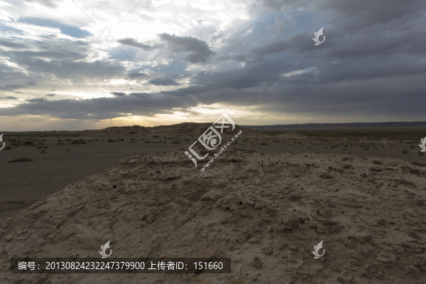 甘肅玉門(mén)關(guān)河倉(cāng)城遺址