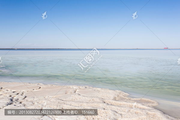 青海格爾木察爾汗鹽湖風(fēng)景