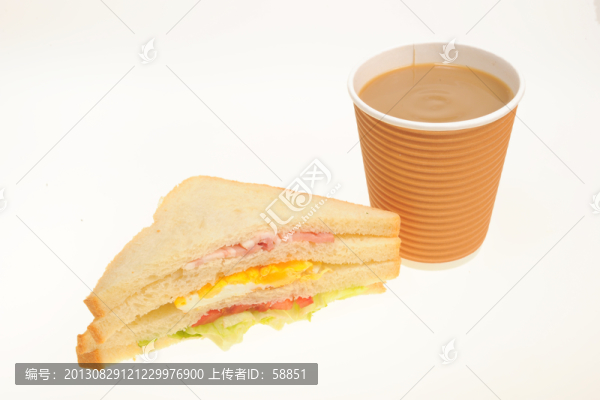 培根三明治套餐