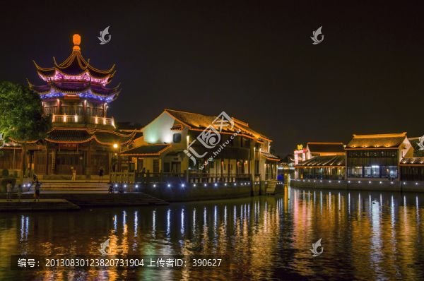 山塘夜景