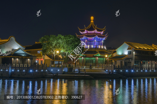 山塘夜景