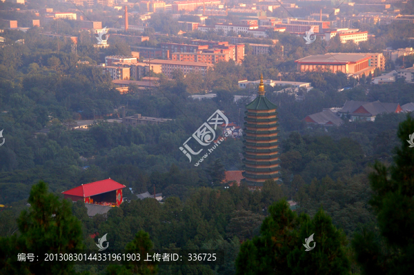 北京西山八大處,俯瞰