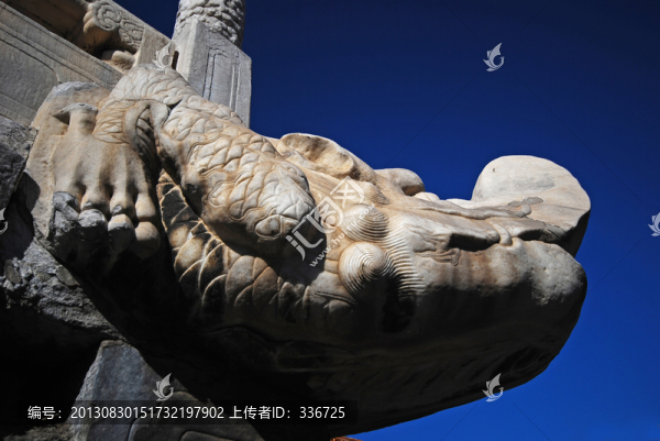 故宮,龍出水