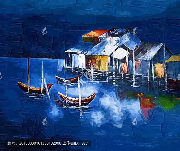 油畫