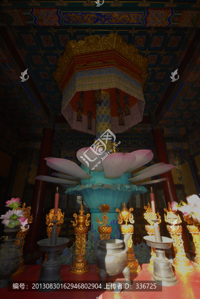 雍和宮蓮花傘,法器