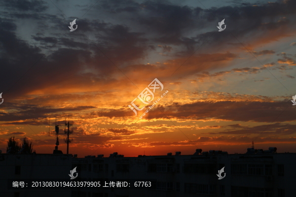 晚霞