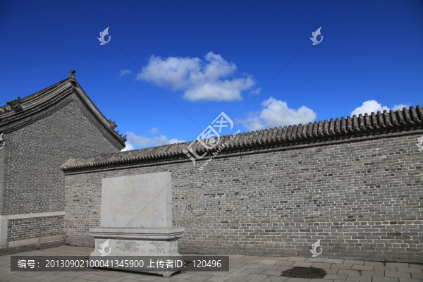 古代建筑外墻