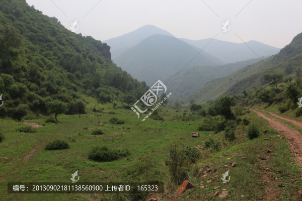山間路