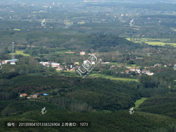 山鄉(xiāng)如畫,俯瞰滁州施集農(nóng)村