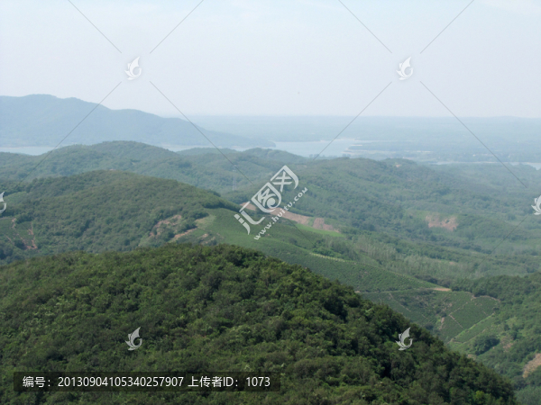 滁州施集山區(qū),春山疊翠