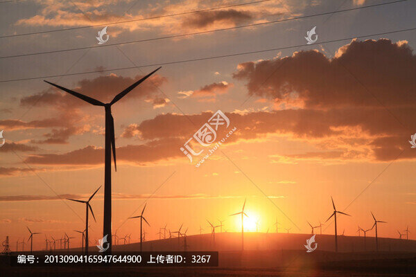 草原朝霞