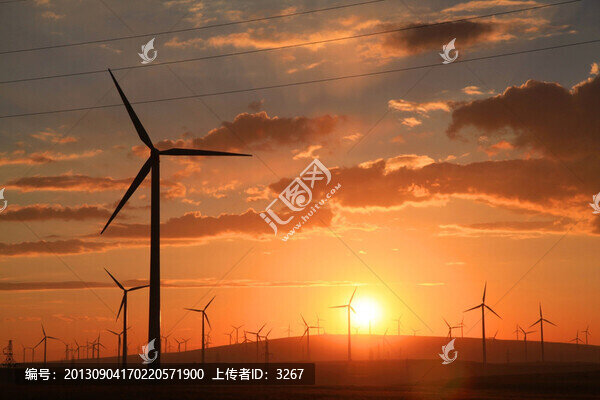 草原朝霞