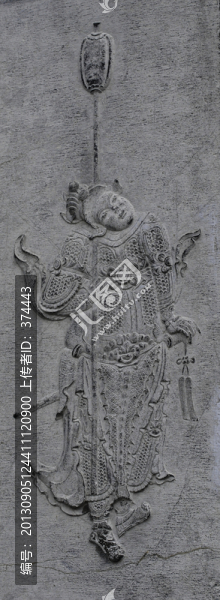 石坊門神