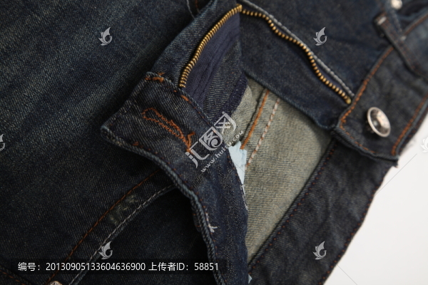 男士牛仔褲細節(jié)圖