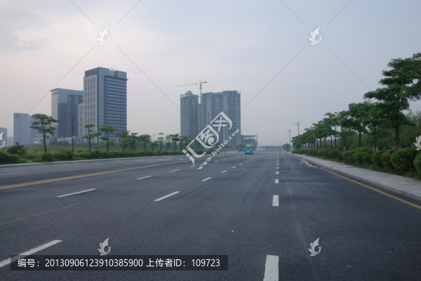 深圳建筑群,馬路