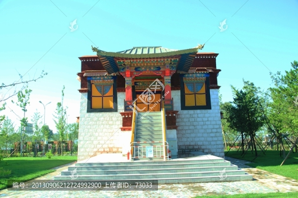 園博會嶺南園亭子
