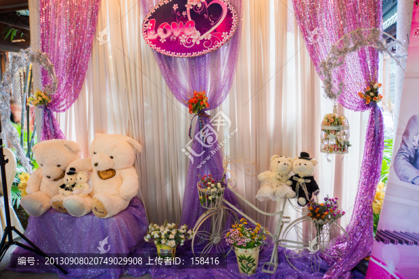 婚禮展臺