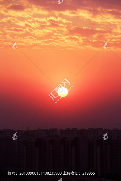 夕陽,晚霞