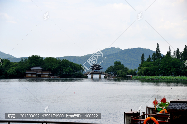杭州,西湖,曲院風(fēng)荷,早晨