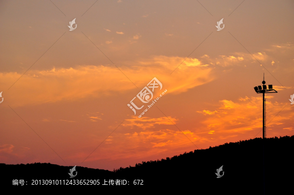 晚霞