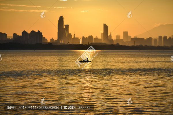 深圳灣晨曦